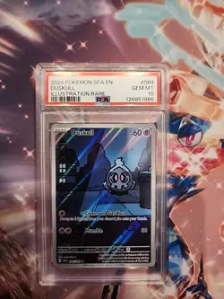 Pokemon TCG Duskull Illustration Rare Card Shrouded Fable 068/064 PSA 10 - Image 1