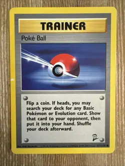 Poke Ball 121/130 Base Set 2 WOTC Pokemon Card LP - Image 1