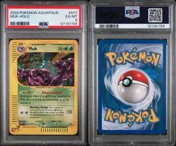 2003 Aquapolis Muk Holo - PSA6 - Card H17/H32 - Pokemon - Image 3