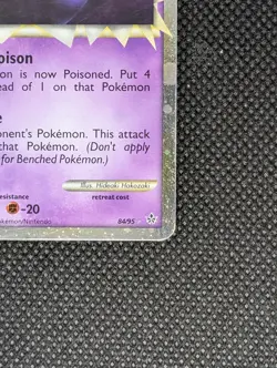 Crobat Prime 84/95 HGSS Unleashed Pokemon Card Holo Foil Rare MP - Image 4