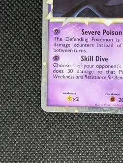 Crobat Prime 84/95 HGSS Unleashed Pokemon Card Holo Foil Rare MP - Image 5