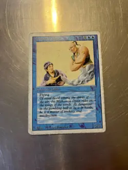 Mahamoti Djinn Revised Edition Magic Cards HP, COMBINED SHIPPING - Image 1