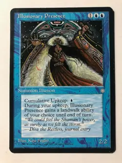 1x Illusionary Presence 1995 Ice Age Magic Cards, COMBINED SHIPPING - Image 1
