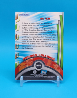 Pokemon Card - Butch #HV6 - TV Animation - UK Edition - Topps Series 3 - Image 3