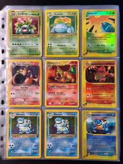 Lot of 90 ALL HOLO Vintage Pokemon Card Binder Collection - Image 2