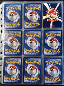 Lot of 90 ALL HOLO Vintage Pokemon Card Binder Collection - Image 3