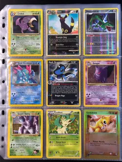 Lot of 90 ALL HOLO Vintage Pokemon Card Binder Collection - Image 4