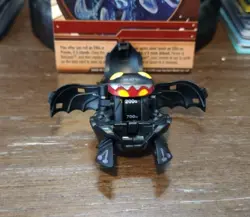 Bakugan Darkus Elfin 200-700G Black G Power Wheel New Vestroia W/ Card Rare! - Image 2