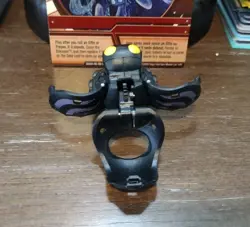 Bakugan Darkus Elfin 200-700G Black G Power Wheel New Vestroia W/ Card Rare! - Image 4