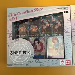 ONE PIECE TRADING CARD GAME ILLUSTRATION BOX VOLUME 1 AND 2! SEALED - Image 2