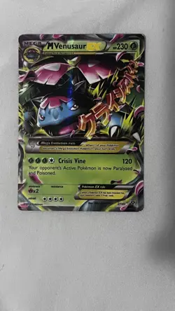 Pokemon Card XY Evolutions - M Venusaur EX 2/108 Holo - Image 3