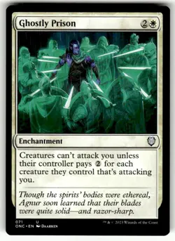 Phyrexia: All Will Be One Commander Ghostly Prison Commander/Uncommon - Image 1