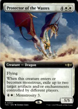 Protector of the Wastes (Extended Art) R Commander: Tarkir: Dragonstorm 54 NM - Image 1