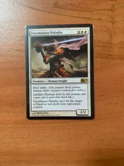 x1 MTG Magic the Gathering Fiendslayer Paladin (18/262) Magic 2014 LP - Image 1