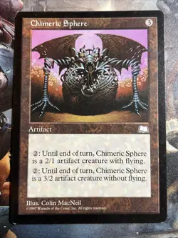 1x Chimeric Sphere (148) Weatherlight LP MTG Magic the Gathering x1 MKE - Image 1