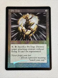 MTG [Pit Trap] 7th Edition FOIL #313 Uncommon NM/Unplayed **Ships Free** - Image 1