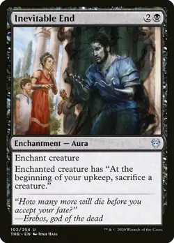 1x Inevitable End - NM English MTG - Theros Beyond Death - Image 1