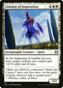1x Eidolon of Inspiration - NM English MTG - Theros Beyond Death - Image 1
