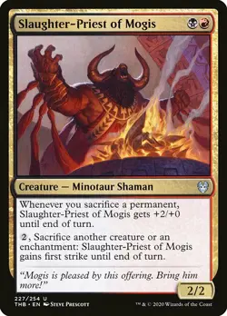 1x Slaughter Priest of Mogis - NM English MTG - Theros Beyond Death - Image 1