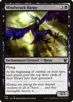 1x Mindwrack Harpy - NM English MTG - Theros Beyond Death - Image 1