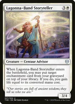 1x Lagonna-Band Storyteller - NM English MTG - Theros Beyond Death - Image 1