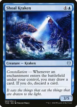 1x Shoal Kraken - NM English MTG - Theros Beyond Death - Image 1