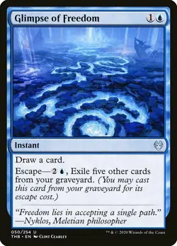 1x Glimpse of Freedom - NM English MTG - Theros Beyond Death - Image 1