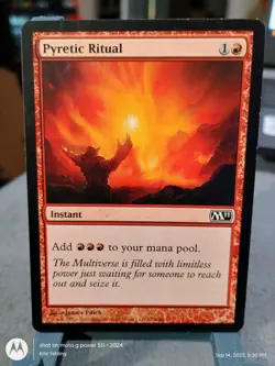 Pyretic Ritual Core Set 2011 Magic: The Gathering LP EX Condition #153 - Image 1