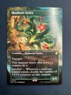 MTG Mossborn Hydra (Borderless) - Foundations (FDN) NM - Image 1