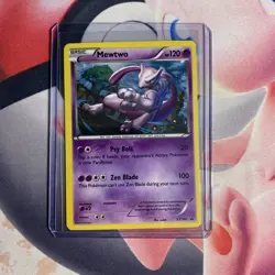 Pokemon TCG Mewtwo XY Black Star Promos XY100 Holo Promo LP - - Image 4