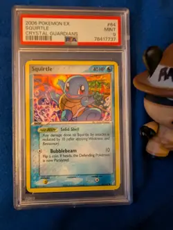 PSA 9 - 2006 Pokemon Ex Crystal Guardians Squirtle - Non Holo 64/100 - Image 1