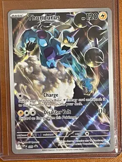 Black Bolt Thundurus 209 Holo ETB Promo Pokemon TCG - Image 1