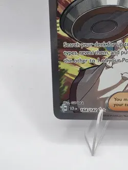 Pokemon TCG Crispin 164/142 Stellar Crown NM Full Art HOLO Ultra Rare - Image 4