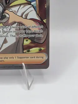 Pokemon TCG Crispin 164/142 Stellar Crown NM Full Art HOLO Ultra Rare - Image 5