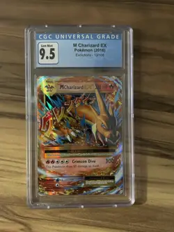 Pokemon XY Evolutions Mega Venusaur Charizard Blastoise CGC 9.5 Blue Labe/CGC 10 - Image 2