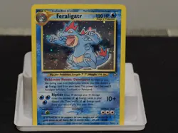 Pokemon TCG Feraligatr 5/111 Neo Genesis Holo Unlimited - MP - Image 1