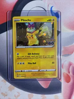 Pokemon TCG Pikachu SWSH Black Star Promos SWSH234 Holo Promo (Pokemon Go Tin) - Image 3