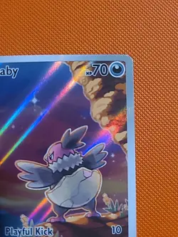 Pokemon TCG 2025 White Flare VULLABY 144/086 Illustration Rare Pack Fresh NM - Image 3