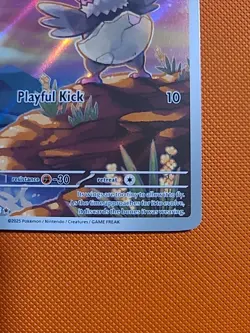 Pokemon TCG 2025 White Flare VULLABY 144/086 Illustration Rare Pack Fresh NM - Image 4