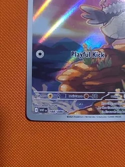 Pokemon TCG 2025 White Flare VULLABY 144/086 Illustration Rare Pack Fresh NM - Image 5