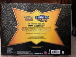 Pokemon TCG Shining Fates Shiny Eldegoss V Collection Box Factory Sealed - Image 2