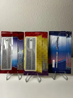 3x Pokemon Match Battle McDonalds Promo Sealed Booster Packs - Image 2