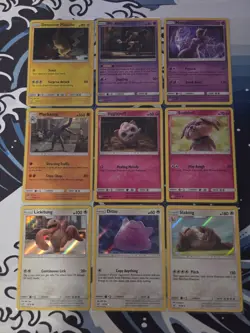Pokemon TCG Complete 18 Card Detective Pikachu Set Charizard Mewtwo Holo Lot #10 - Image 3