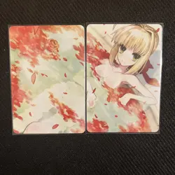 Artoria Pendragon Saber Fate FGO ACG Anime Card Girl Waifu Story Puzzle - Image 2