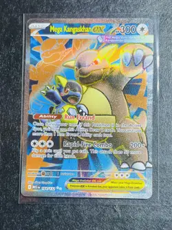 Pokemon TCG Mega Kangaskhan EX Mega Evolution Ultra Rare Full Art Card 164 MINT - Image 1