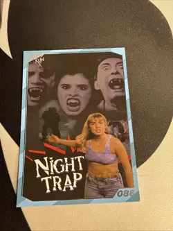 Night Trap Limited Run Games Silver Trading Card #088 New No Creases or Tears - Image 1