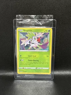 Shaymin 015/185 SWSH Vivid Voltage Cosmos Holo Promo Pokemon Card Sealed - NM - Image 1
