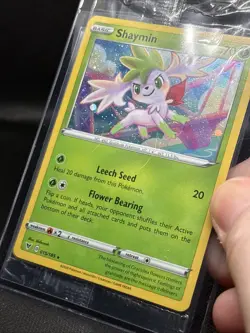 Shaymin 015/185 SWSH Vivid Voltage Cosmos Holo Promo Pokemon Card Sealed - NM - Image 3