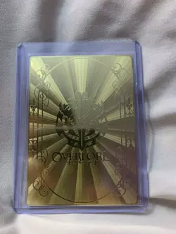 Albedo Overlord Anime Sexy Waifu LPP Metal Card - Image 2