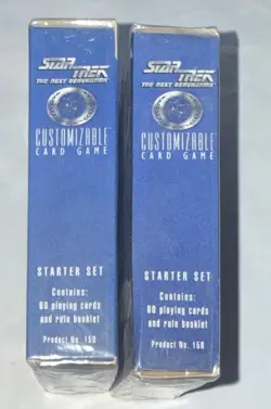 2 Pack-Star Trek Next Generation Customizable Card Game Limited Edition NEW - Image 4